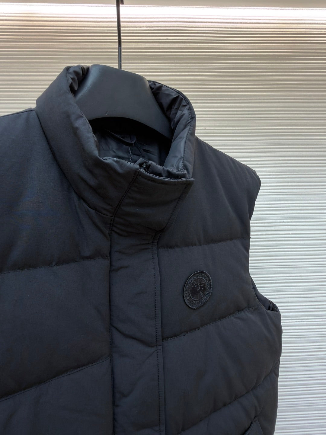 Disc Badge Down Gilet