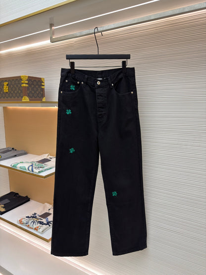 Clover Motif Trousers