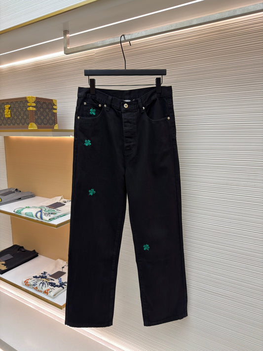 Clover Motif Trousers