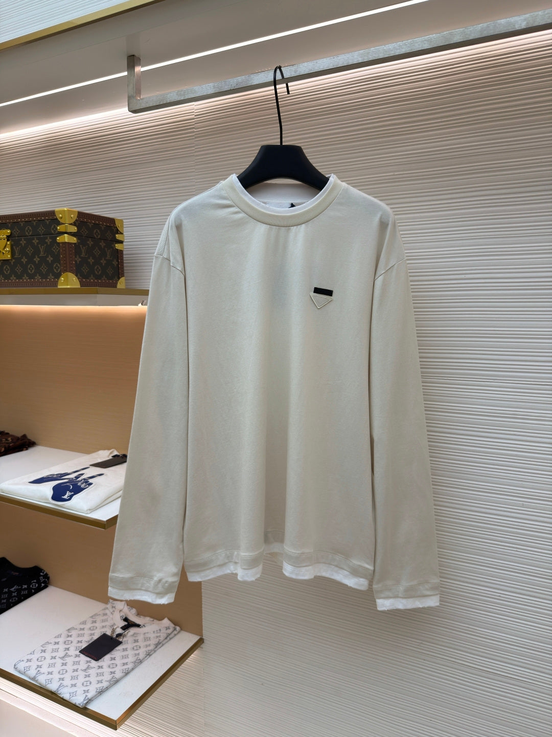 Triangle Logo Longsleeve T-Shirt