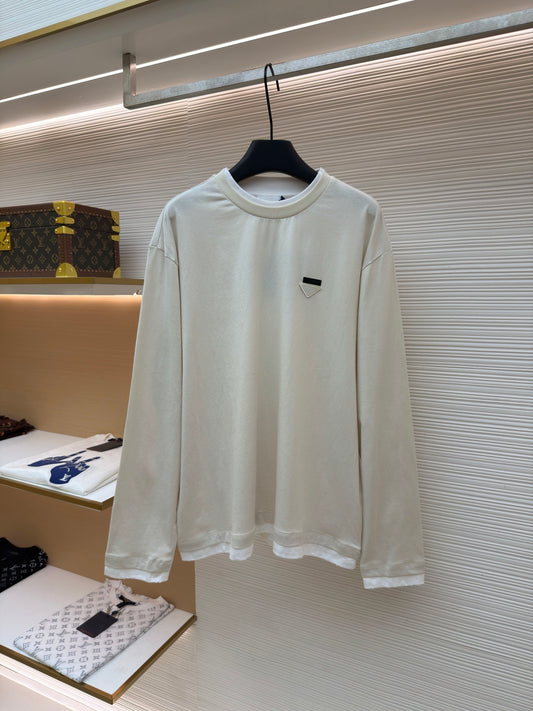 Triangle Logo Longsleeve T-Shirt