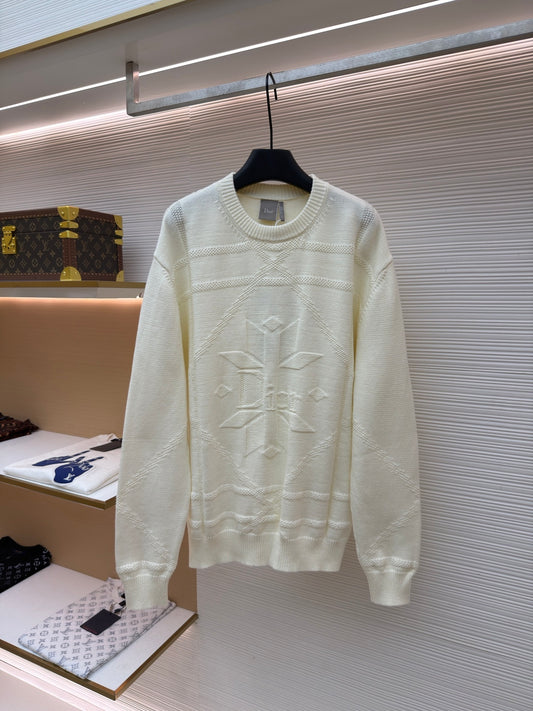 CD Logo Crewneck Sweater