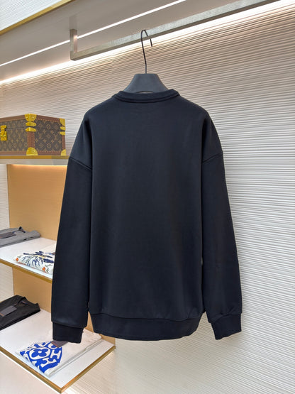 Embroidered Crewneck Sweatshirt