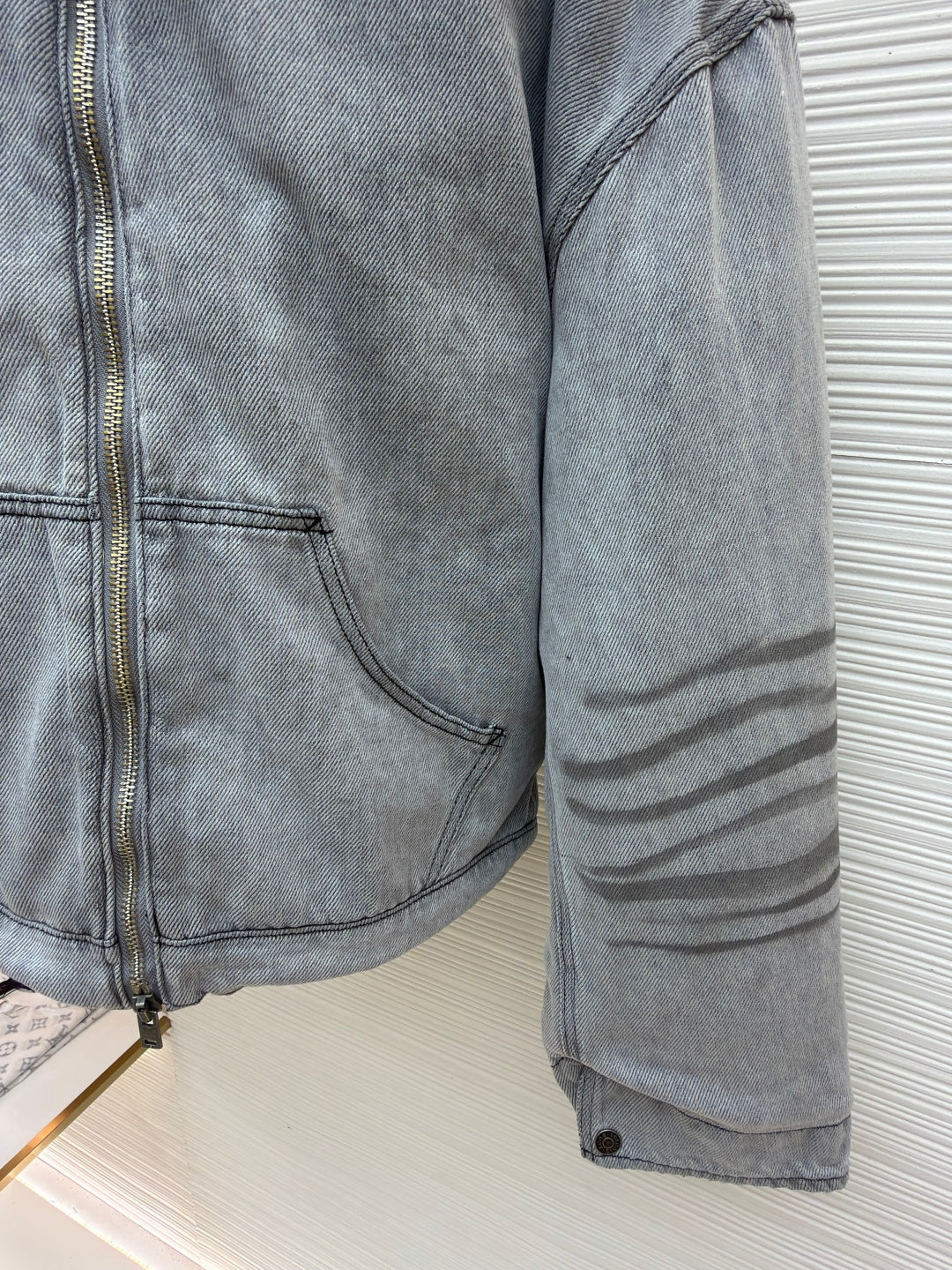 Denim Down Jacket