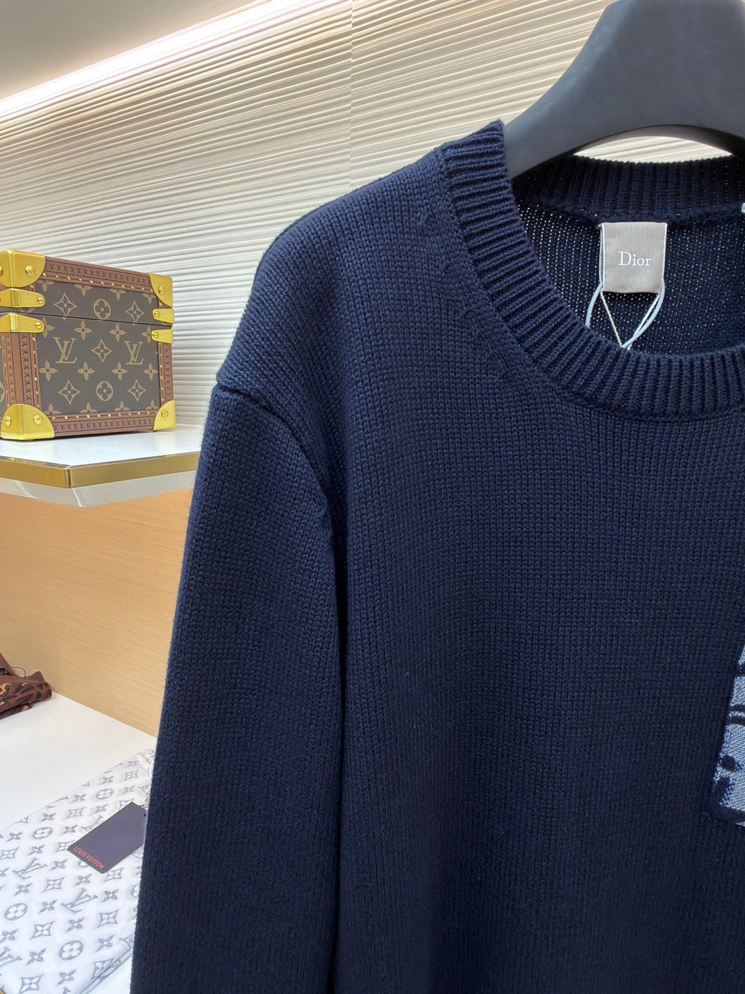 Oblique Crewneck Sweater