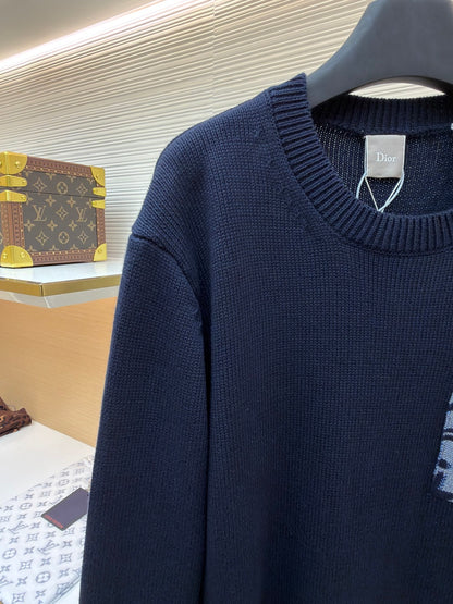 Oblique Crewneck Sweater