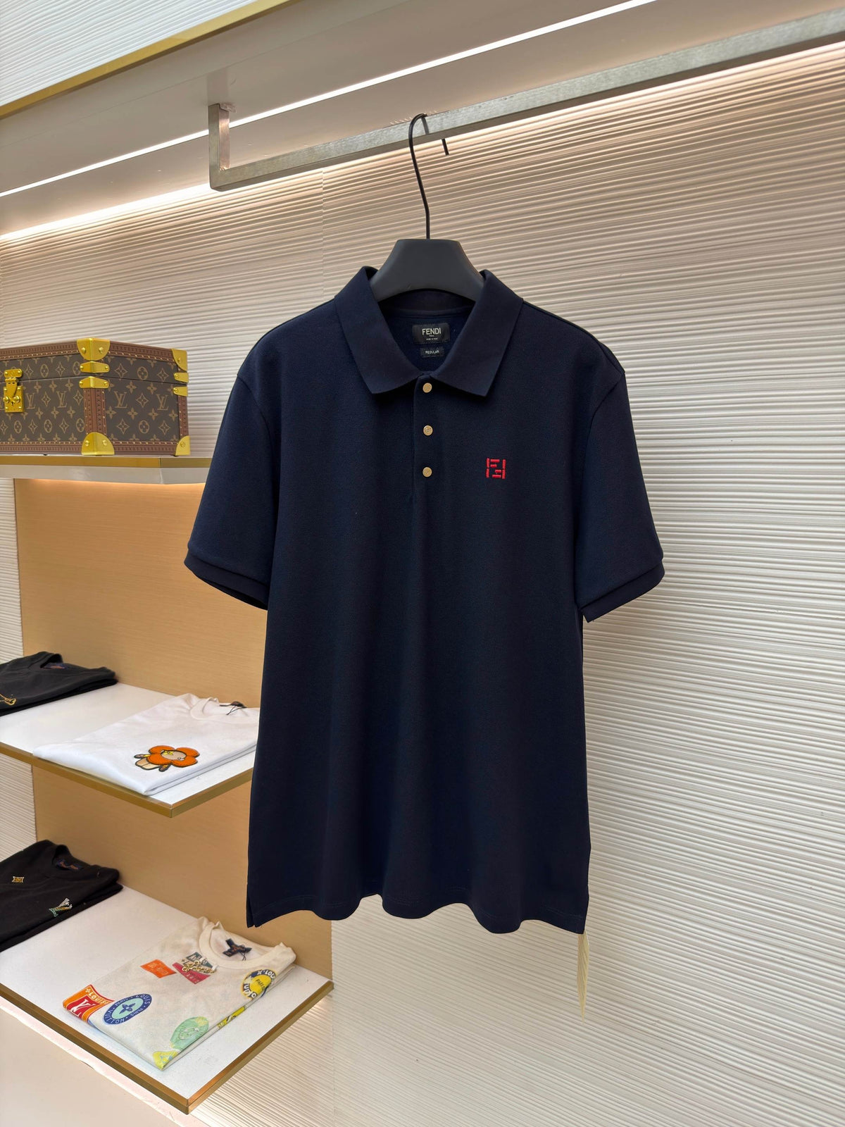 FF Motif Polo Shirt