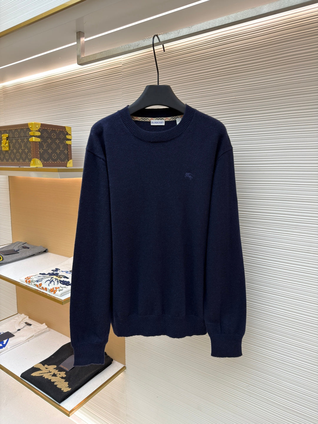 Embroidered Crewneck Sweater