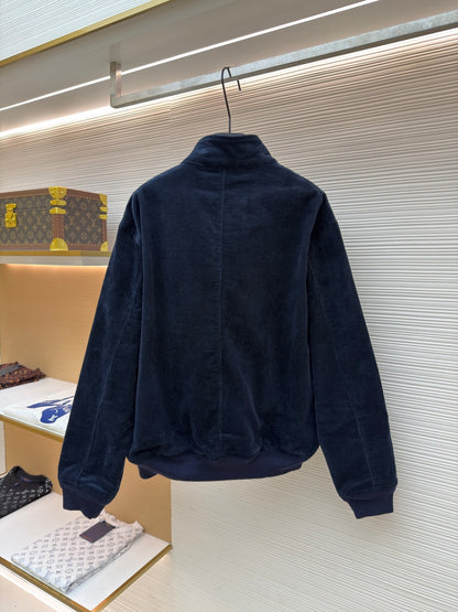 Embroidered Corduroy Jacket