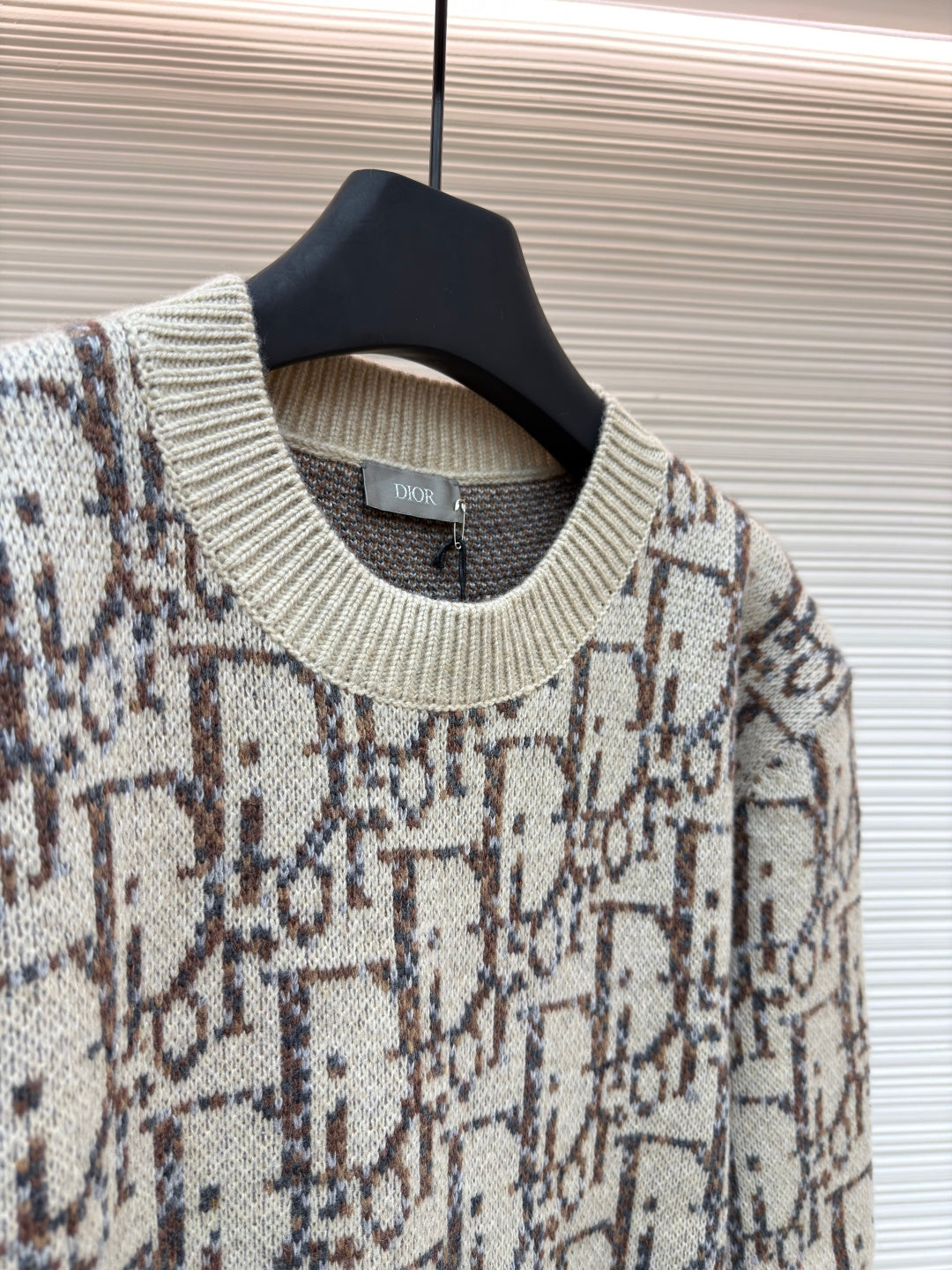 Oblique Crewneck Sweater
