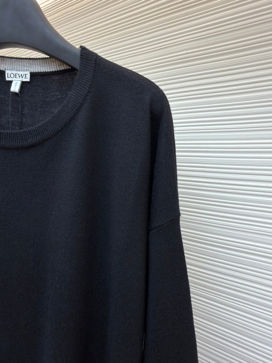 Embroidered Crewneck Sweater