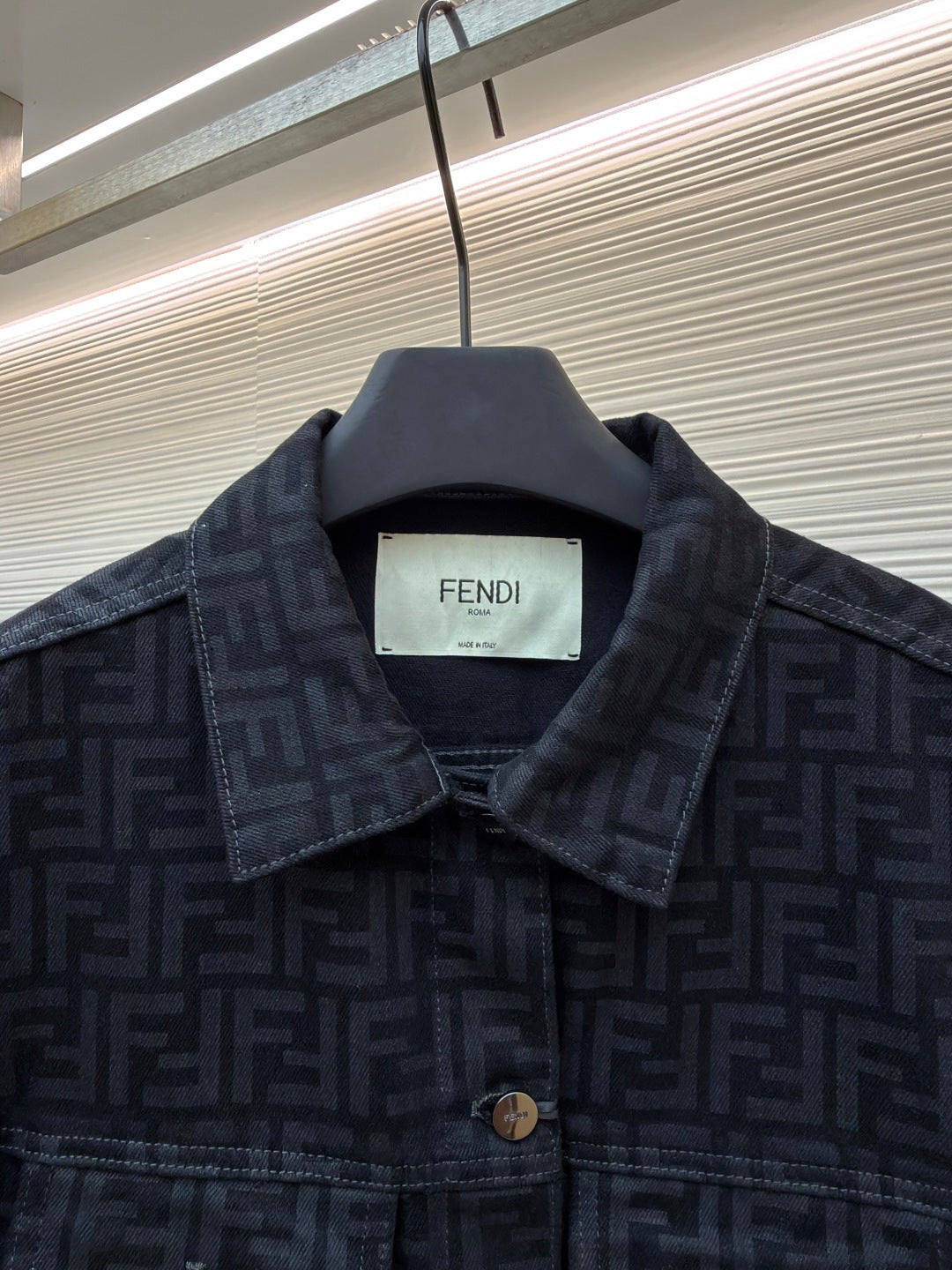 Graphic Denim Jacket