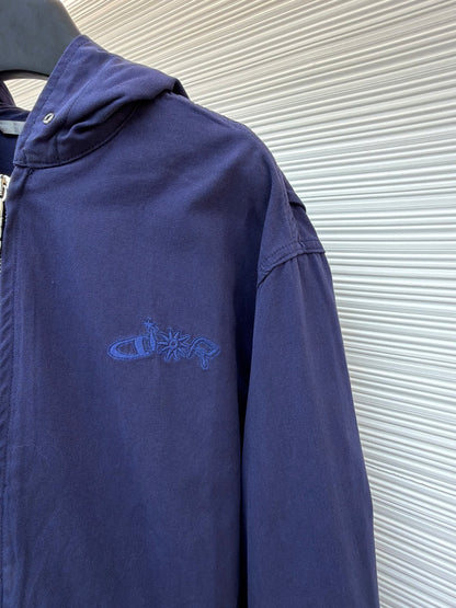 Embroidered Zip Jacket