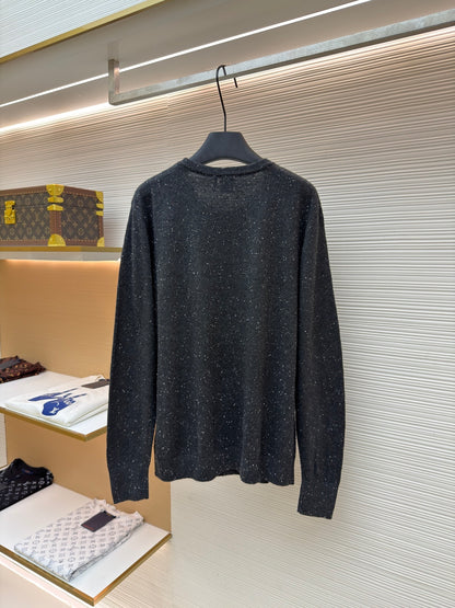 CD Logo Wool Crewneck Sweater