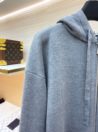 Anagram Zip-Up Hoodie