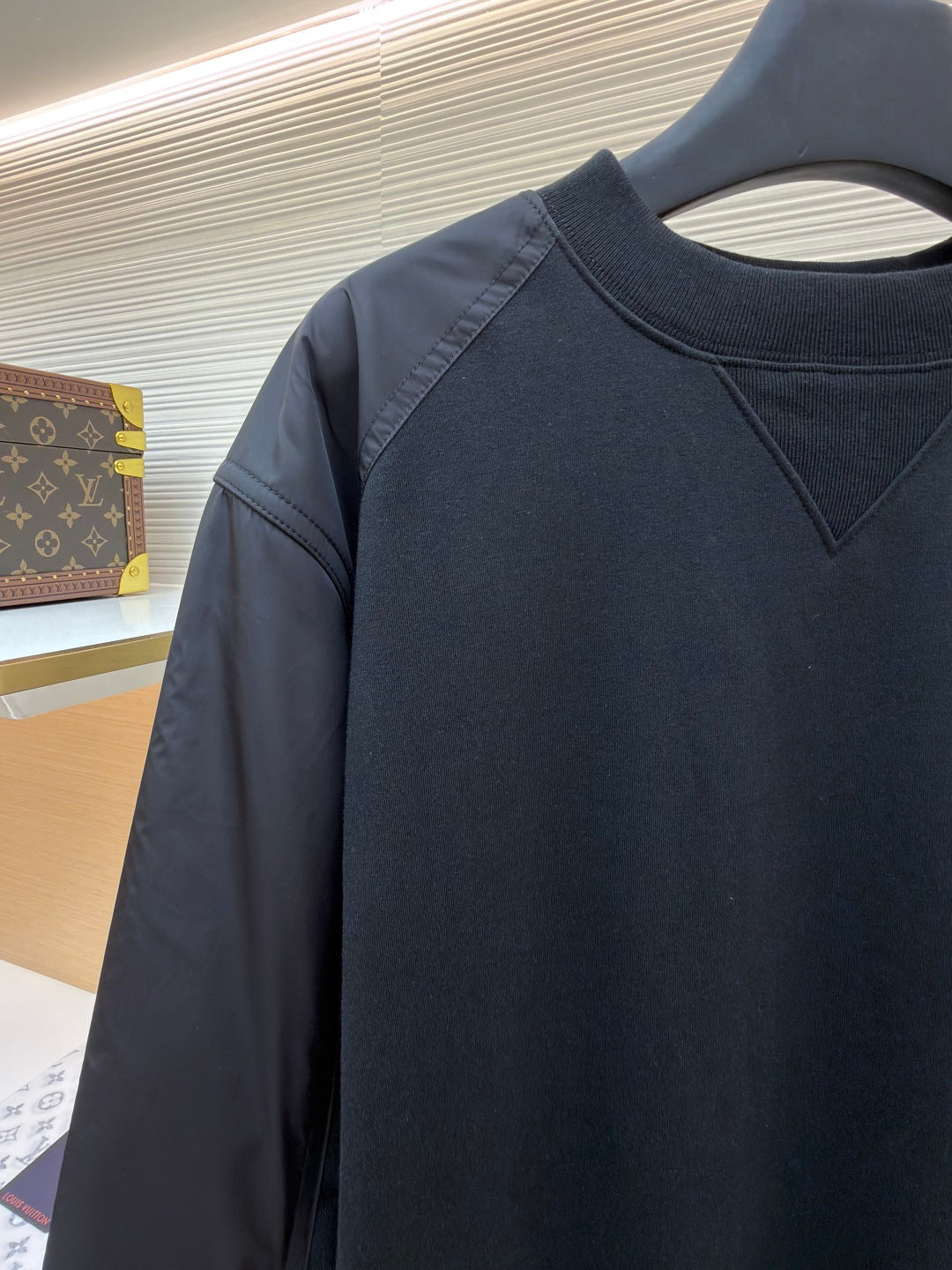 Logo Patch Crewneck Sweatshirt
