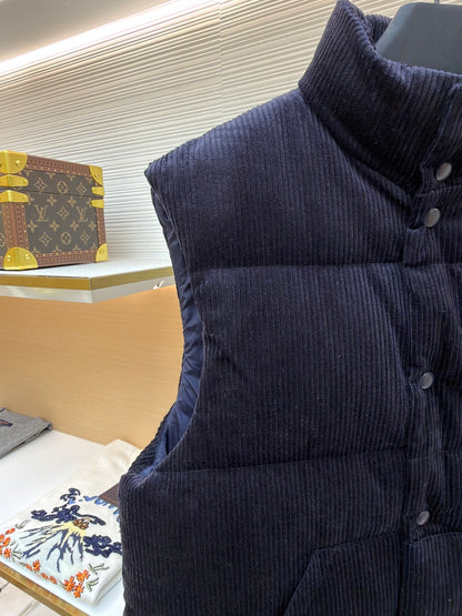 Corduroy Down Gilet