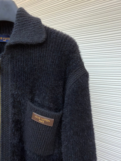 LV Logo Zip Jacket