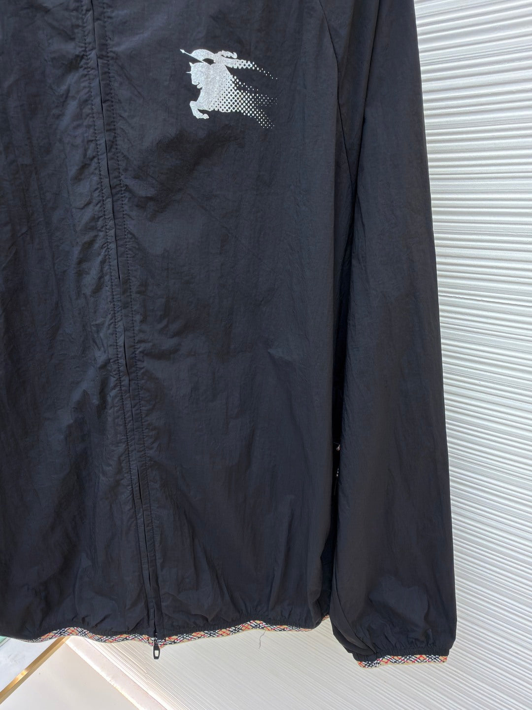 Vintage Check Hooded Jacket