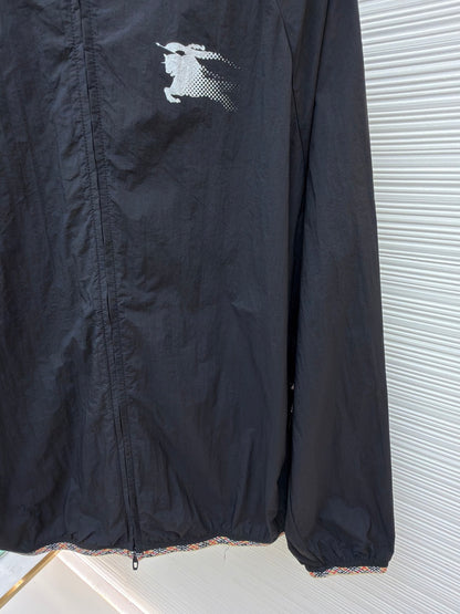 Vintage Check Hooded Jacket