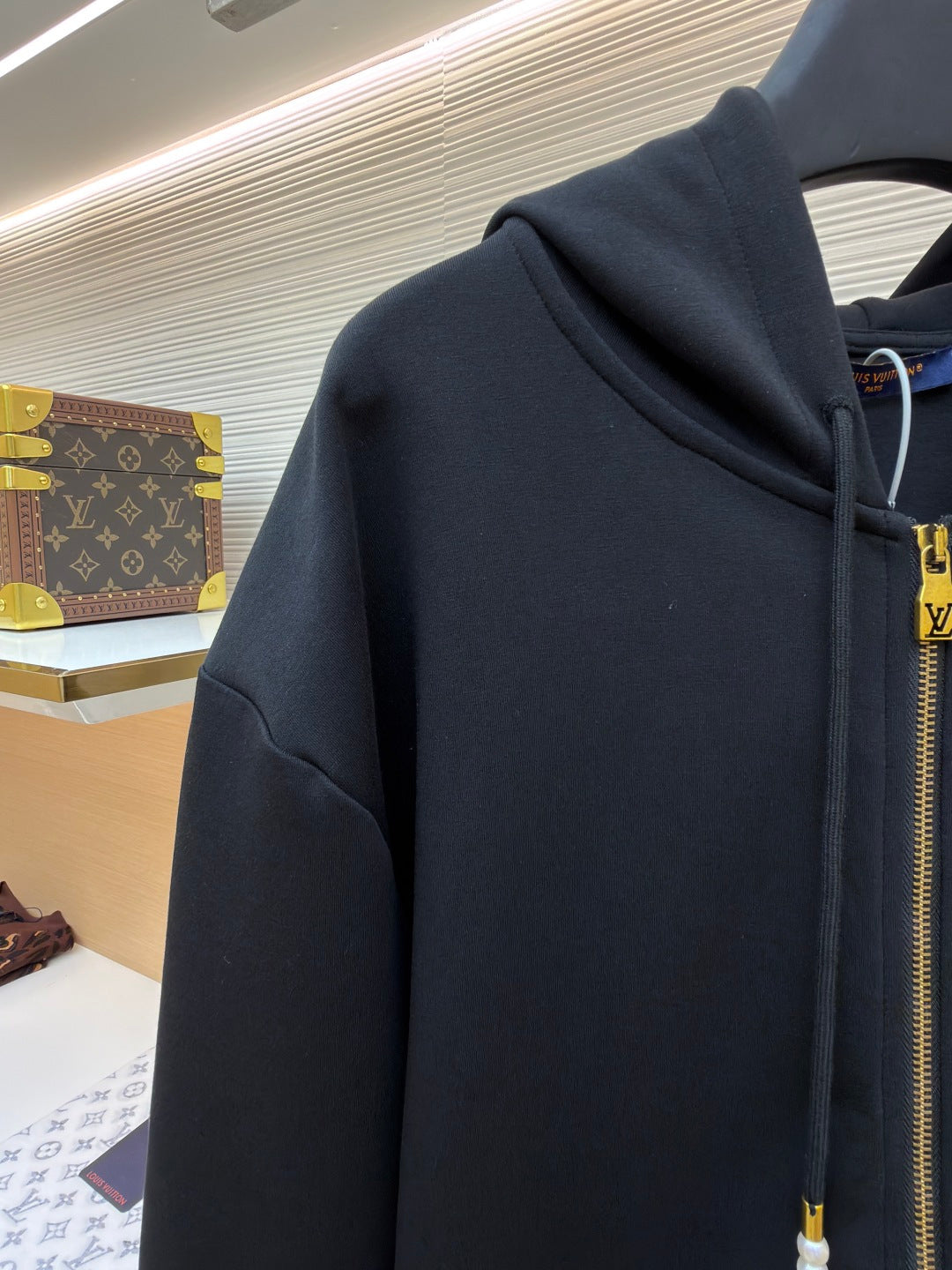 Embroidered Zip-Up Hoodie