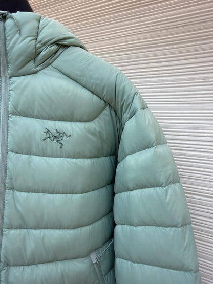 Embroidered Down Jacket