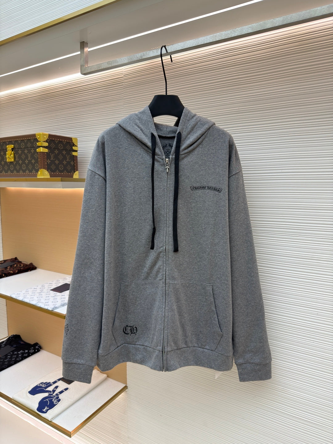 Cross Patch Zip Jacket
