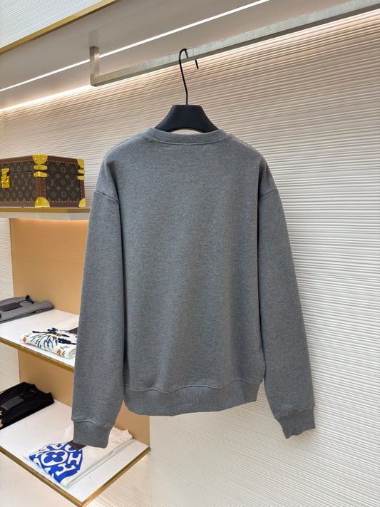 Embroidered Crewneck Sweatshirt