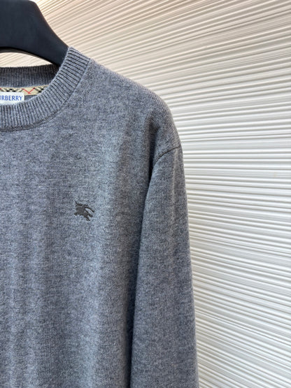 Embroidered Crewneck Sweater