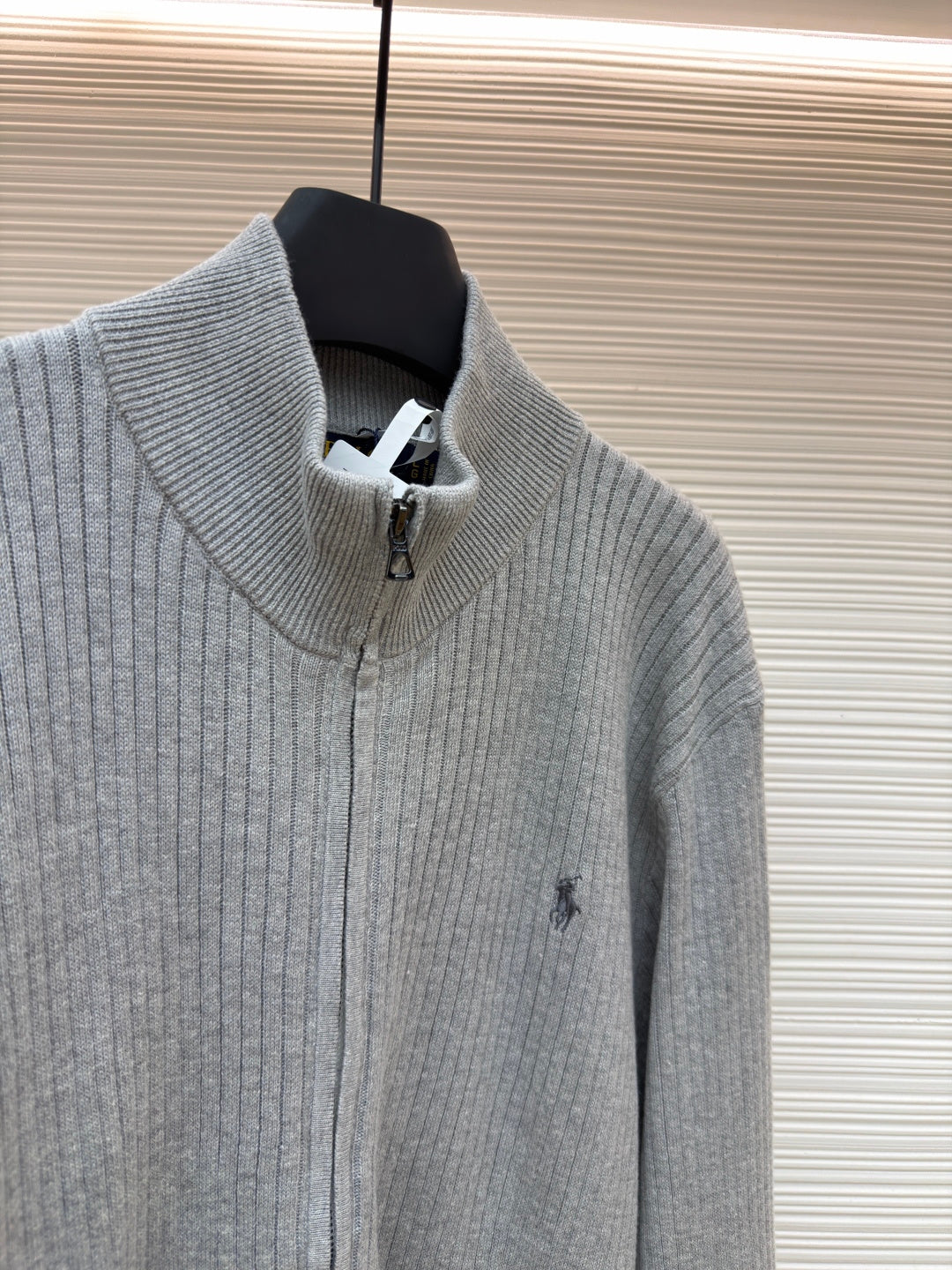 Pony Embroidered Zip Jacket