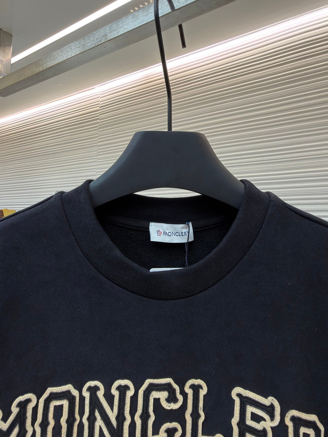 Logo Patch Crewneck Sweatshirt