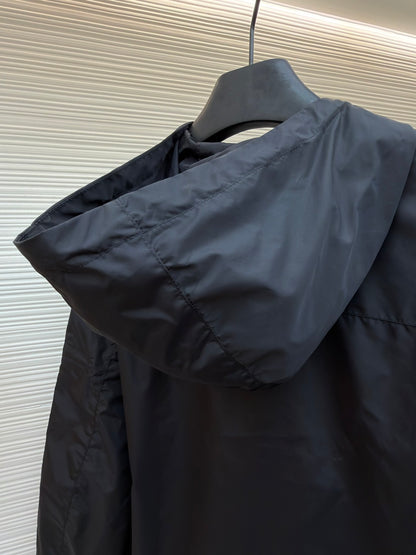 Logo Hooded Jacket