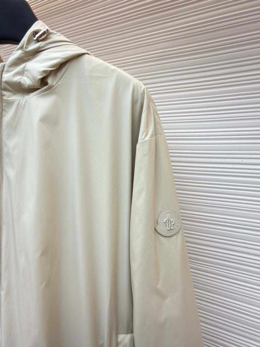 Logo Patch Hooded Jacket