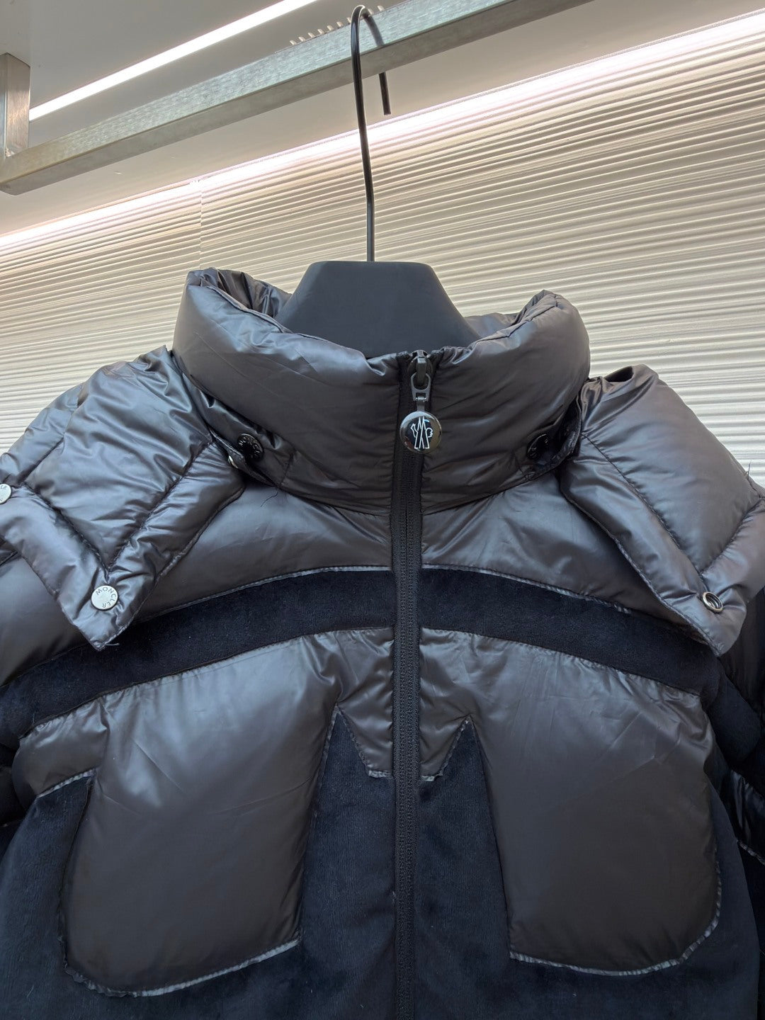 Logo Patch Down Jacket