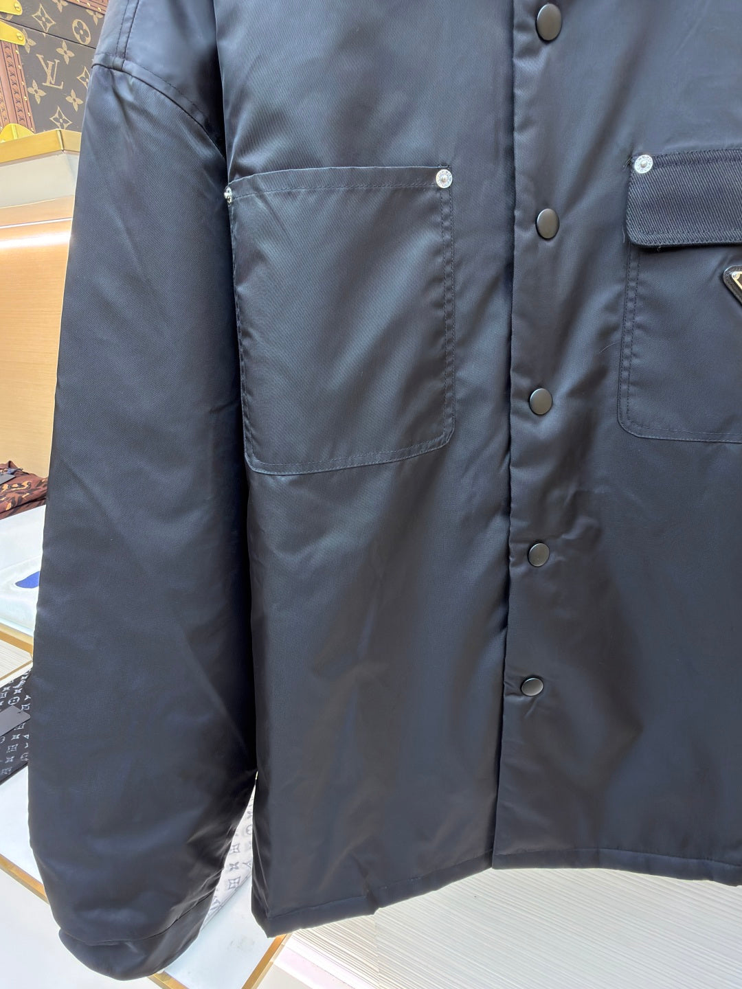 Triangle Logo Down Jacket