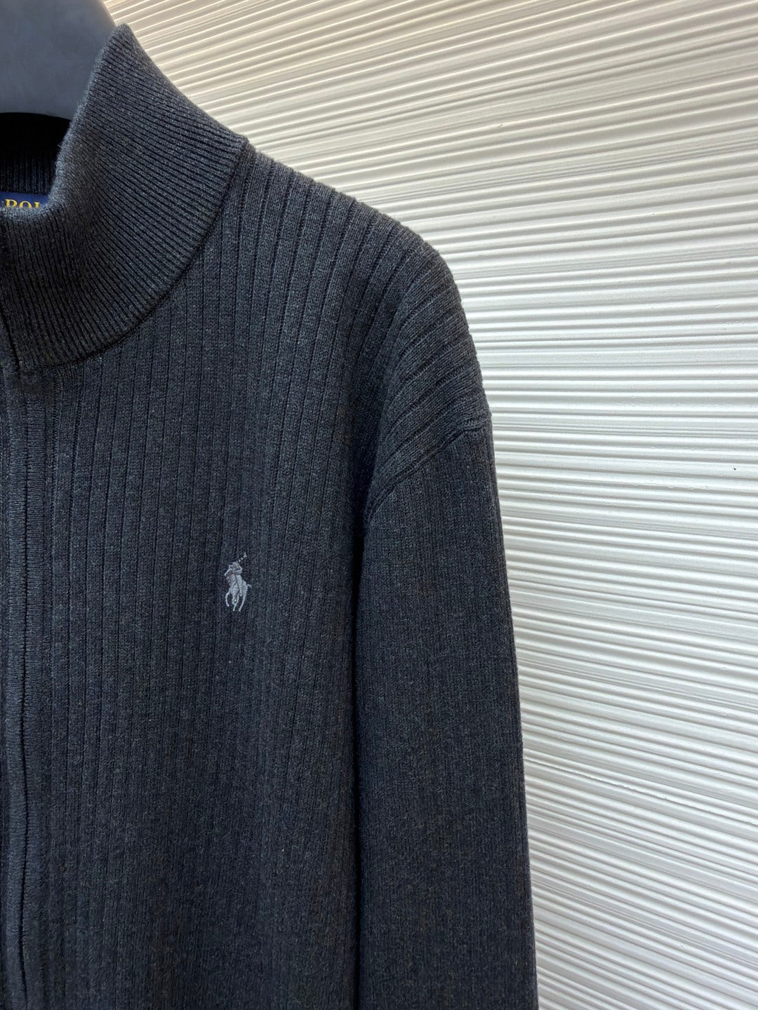 Pony Embroidered Zip Jacket