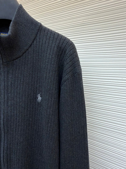 Pony Embroidered Zip Jacket