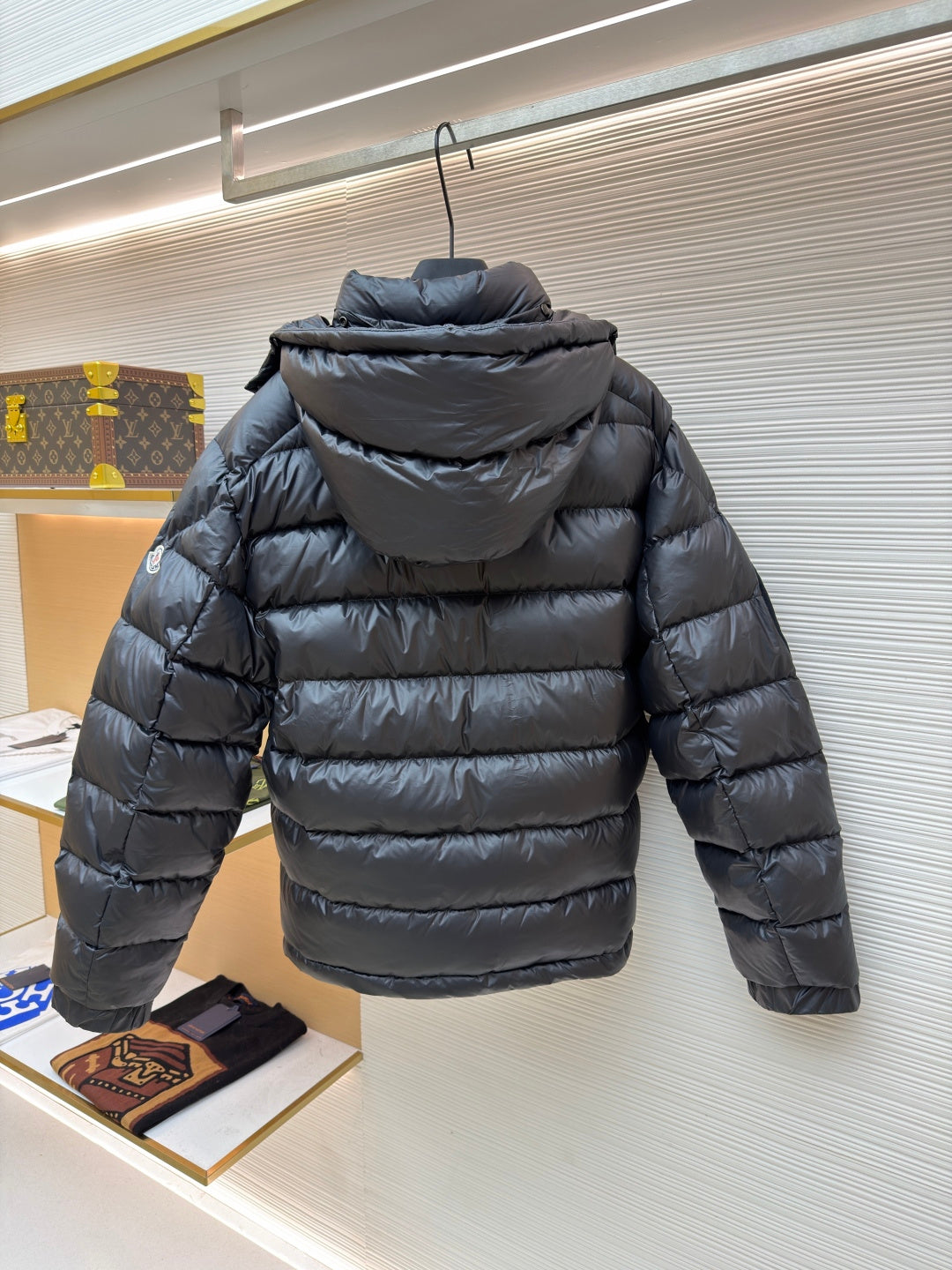 Logo Patch Down Jacket
