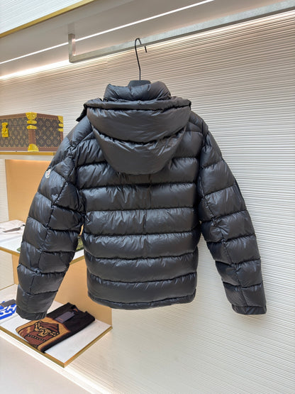 Logo Patch Down Jacket