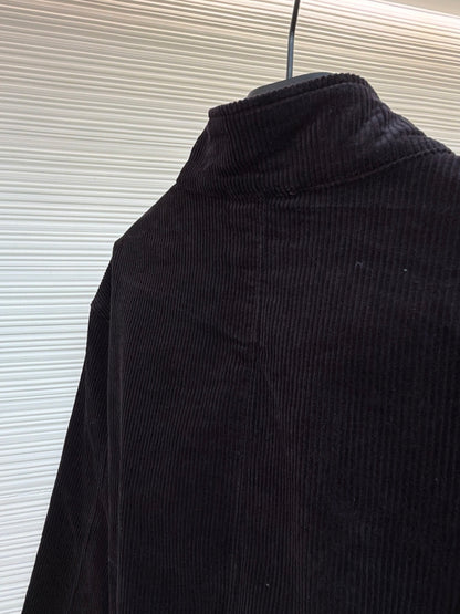 Embroidered Corduroy Jacket