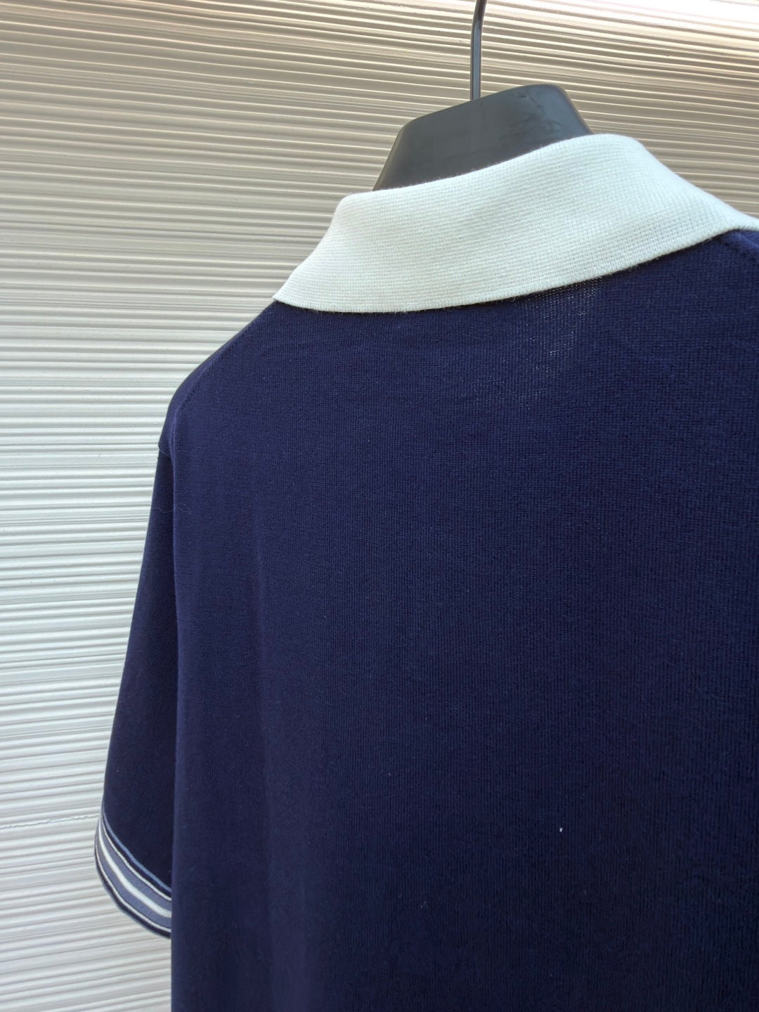 Embroidered Knit Polo