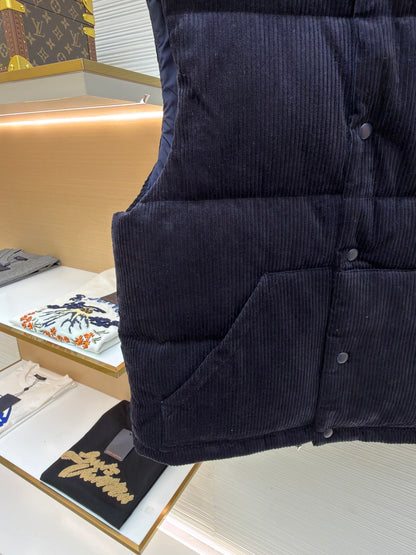 Corduroy Down Gilet