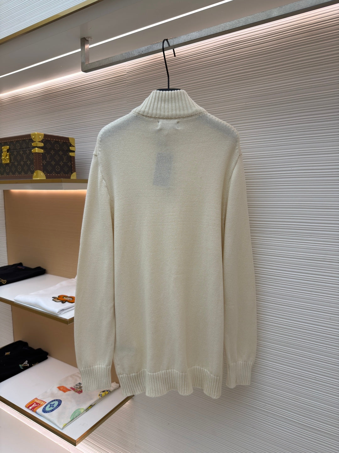 Embroidered Turtleneck Sweater