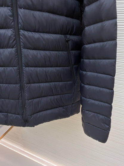 Embroidered Down Jacket