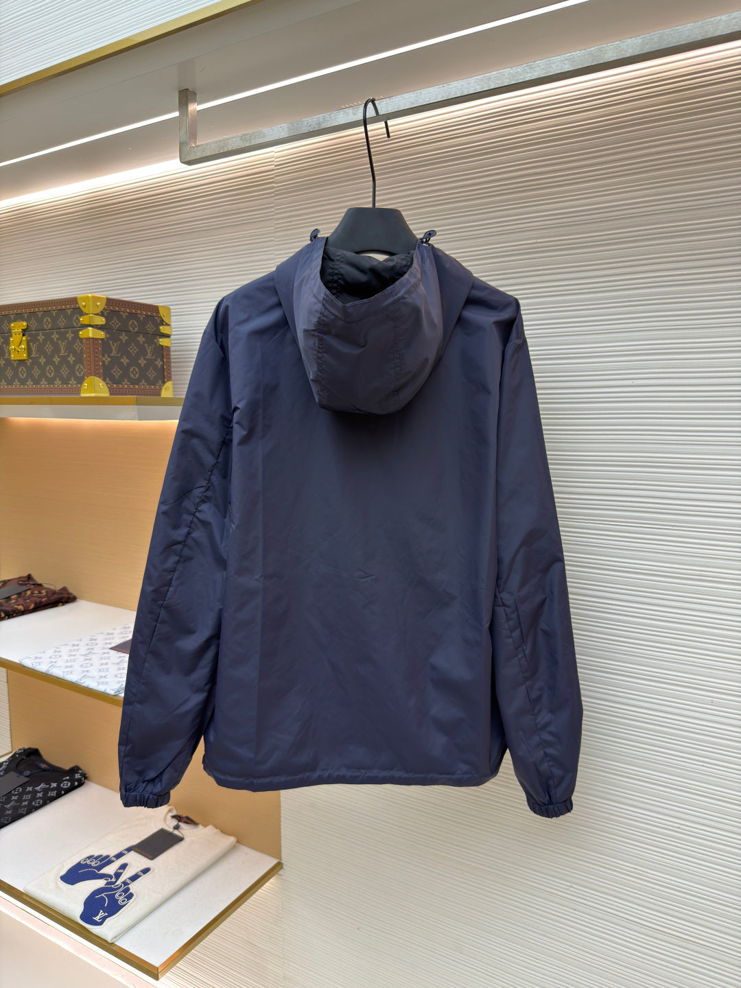 Triangle Logo Hooded Jacket