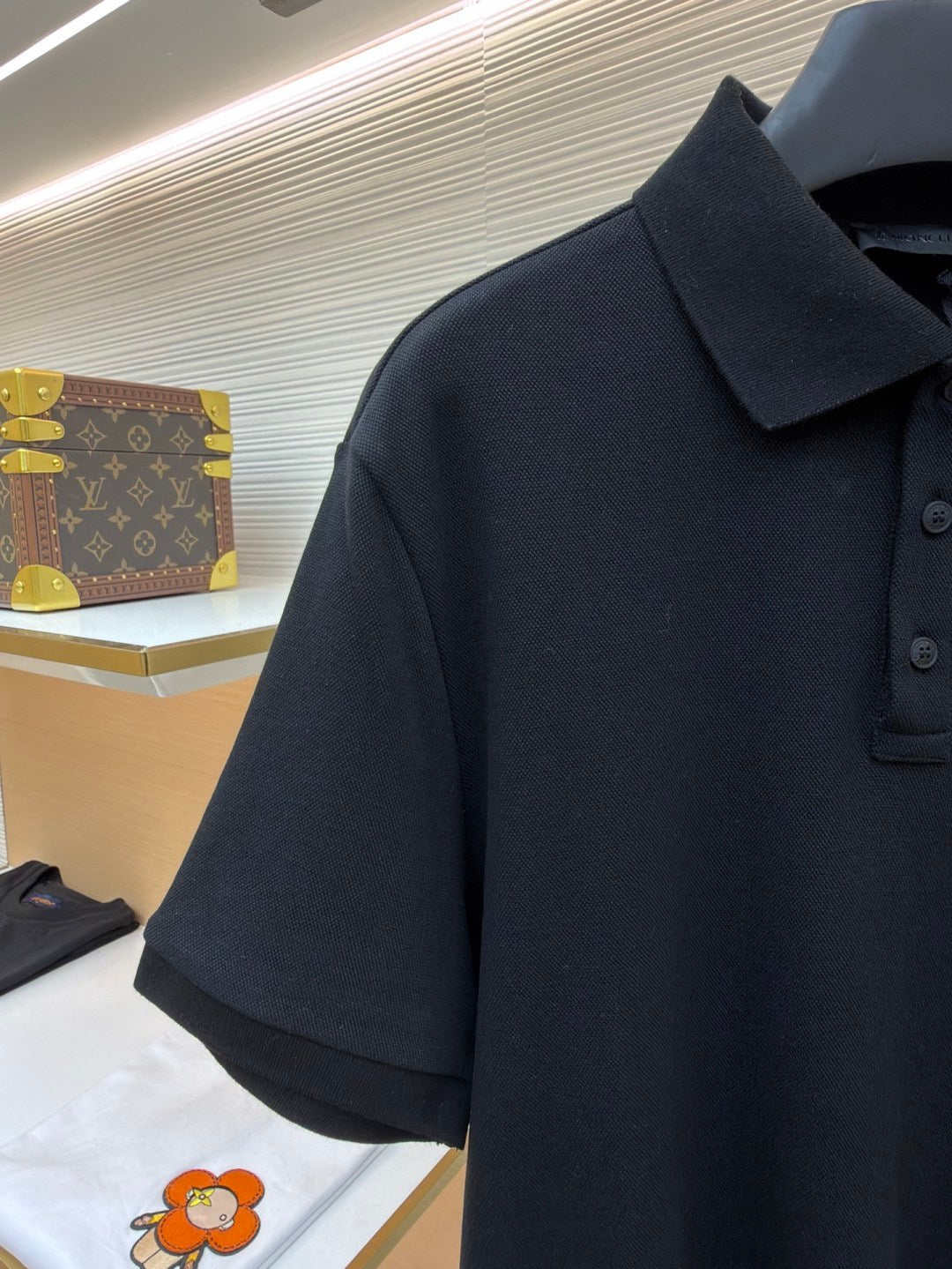 Logo Patch Polo Shirt