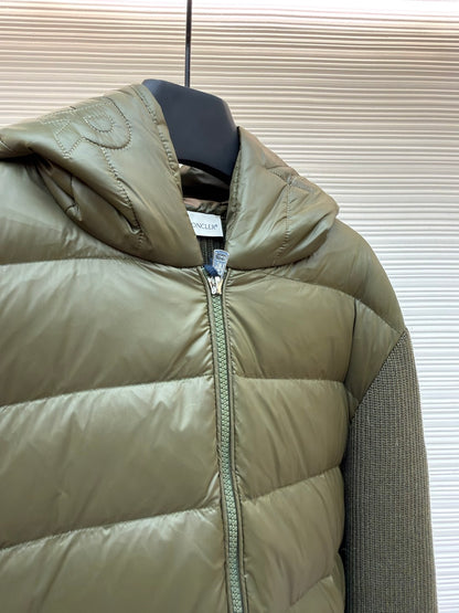 Embroidered Down Jacket