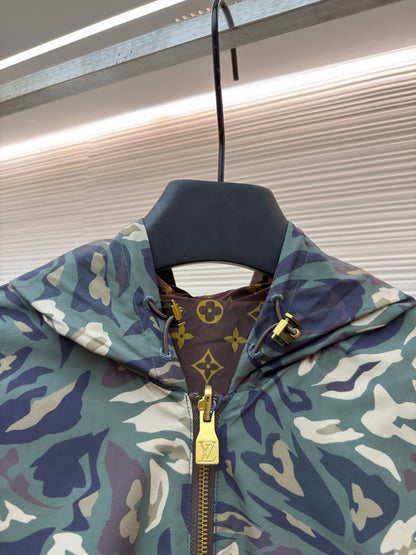 Graphic Hooded Jacket