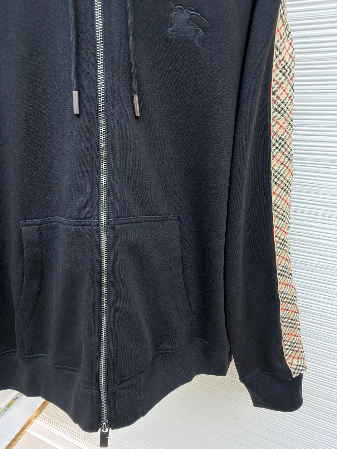 Vintage Check Hoodie