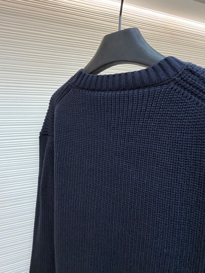 Logo Wool Crewneck Sweater